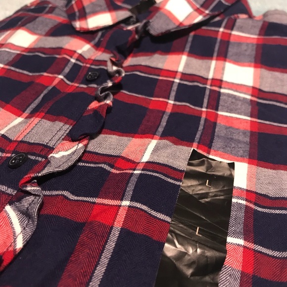 Banana Republic Tops - Banana Republic Plaid Long Sleeve Shirt